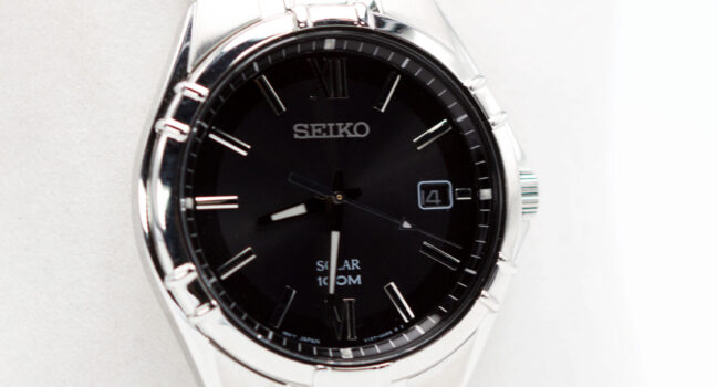 Men's Seiko Solar SNE215 Watch