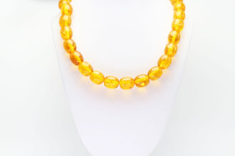 Yellow Semi-Precious Stone Necklace