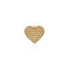 Fancy Heart Charm On Chain Necklace In 14K Yellow Gold - 18"