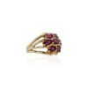 Garnet Ring In 14K Yellow Gold