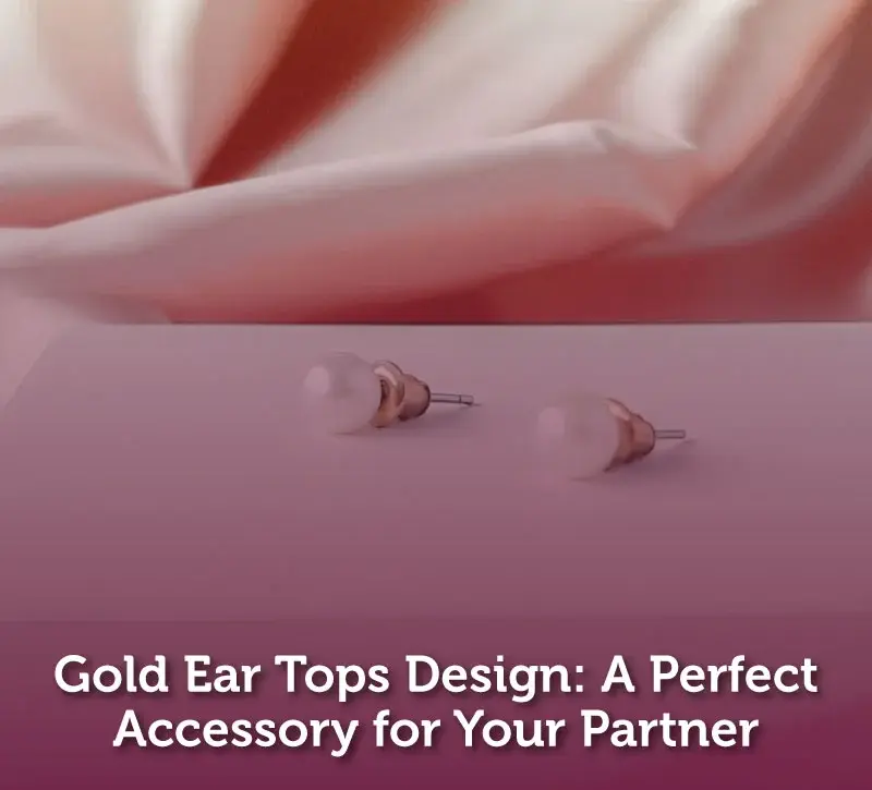 Gold Ear Tops